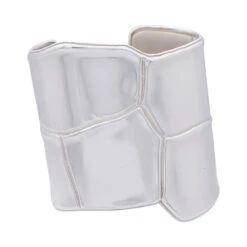 Miller Manchette Hermès, "Niloticus Eclat", Argent.