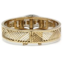 Bracelet TANK - Or, Platine & Diamants -Castafiore Boutique mc 0LL5R3LvxT