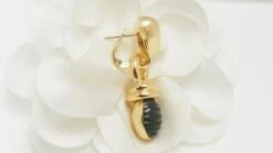 Boucles D'oreilles En Or Jaune Et Tourmalines -Castafiore Boutique mc 35nVjkcGS