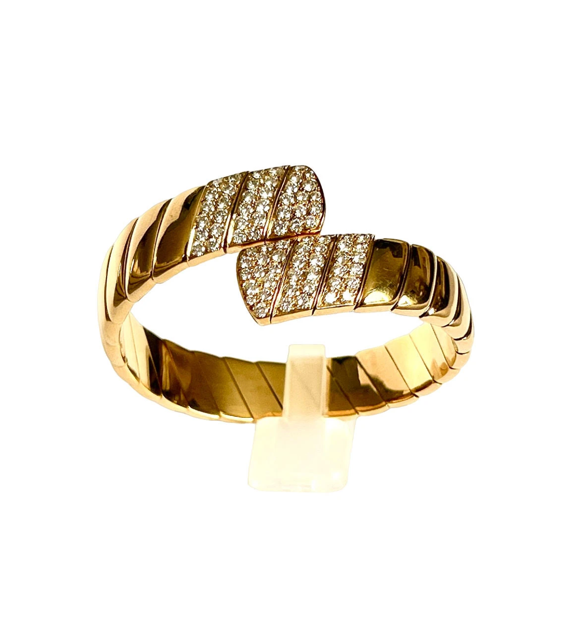 Bracelet CARTIER En Or Jaune Et Diamants 4 Bracelet CARTIER En Or Jaune Et Diamants – Image 4