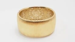 Bracelet Manchette Or Bicolore Et Diamants -Castafiore Boutique mc 6bJ7Oau4R