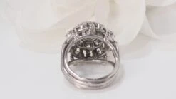 Bague Dôme Vintage En Palladium Et Diamants -Castafiore Boutique mc 6rTOVV 5d