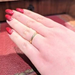 Alliance 1895 Cartier En Or Jaune 10 Alliance 1895 Cartier En Or Jaune -Castafiore Boutique mc E6x1msENv