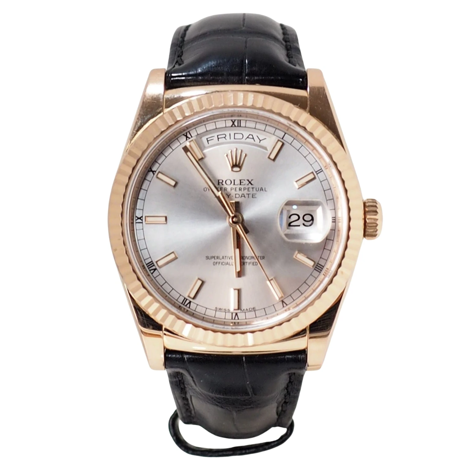 Montre Rolex Day-Date 36 Or Rose 1 Montre Rolex Day-Date 36 Or Rose