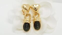 Boucles D'oreilles En Or Jaune Et Tourmalines -Castafiore Boutique mc Ltg8Lv1Ejg