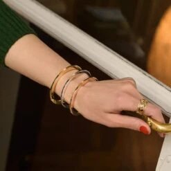 Bague Bandeau En Or Jaune, Diamant Et Rubis -Castafiore Boutique mc O35ki1xw