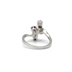 Bague - Or, Platine, Rubis & Diamants -Castafiore Boutique mc R2i48pIYO