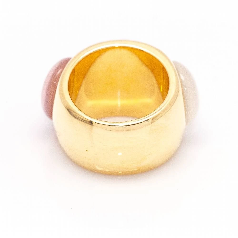 Bague QUARZ BUBBLE En Or Rose 2 Bague QUARZ BUBBLE En Or Rose – Image 2