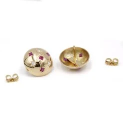 Boucles D'oreilles - Or, Diamants & Rubis -Castafiore Boutique mc bdE8ObdiA4