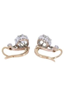 DORMEUSES ANCIENNES DIAMANTS -Castafiore Boutique mc klirONC6x