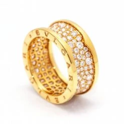 Bague BVLGARI B.ZERO1 En Or Jaune Et Diamants -Castafiore Boutique mc mWeAUguZZ