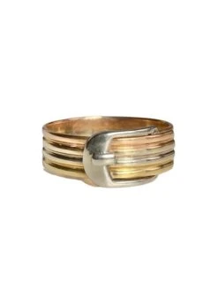 Bague Ceinture, En 3 Ors 18k