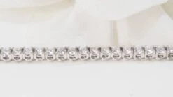 Bracelet Rivière En Or Blanc Et Diamants 3,20cts -Castafiore Boutique mc ok zk1B7JL