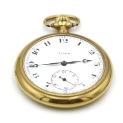 Montre à Gousset ZENITH En Or Jaune -Castafiore Boutique montre a gousset zenith en or jaune 611720