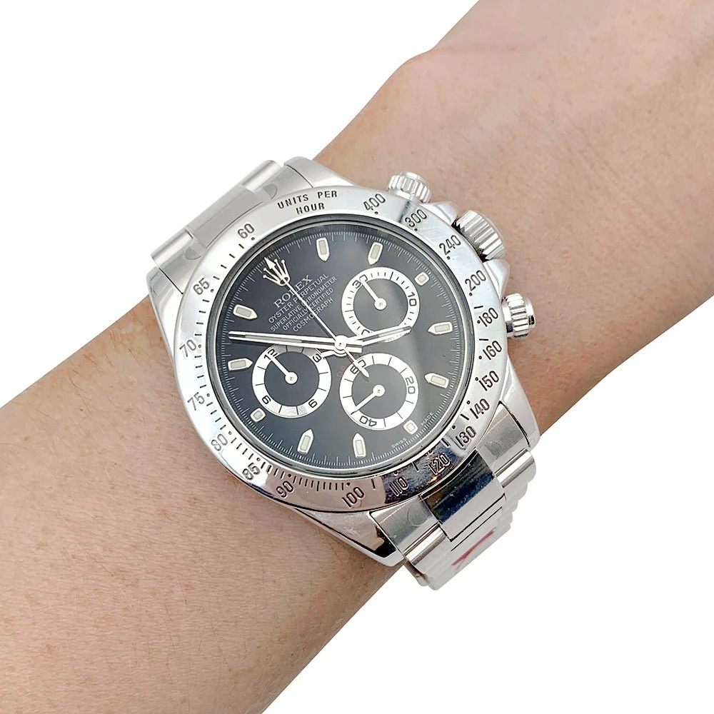 Miller Montre Automatique ROLEX, "Cosmograph Daytona", En Acier. 2 Miller Montre Automatique ROLEX, "Cosmograph Daytona", En Acier. – Image 2