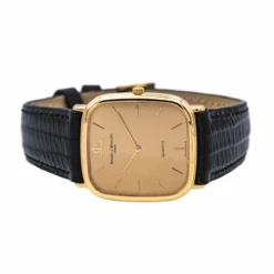 Montre BAUME & MERCIER En Or Jaune, Quartz Et Cuir 9 Montre BAUME & MERCIER En Or Jaune, Quartz Et Cuir -Castafiore Boutique montre baume mercier en or jaune quartz et cuir 824228