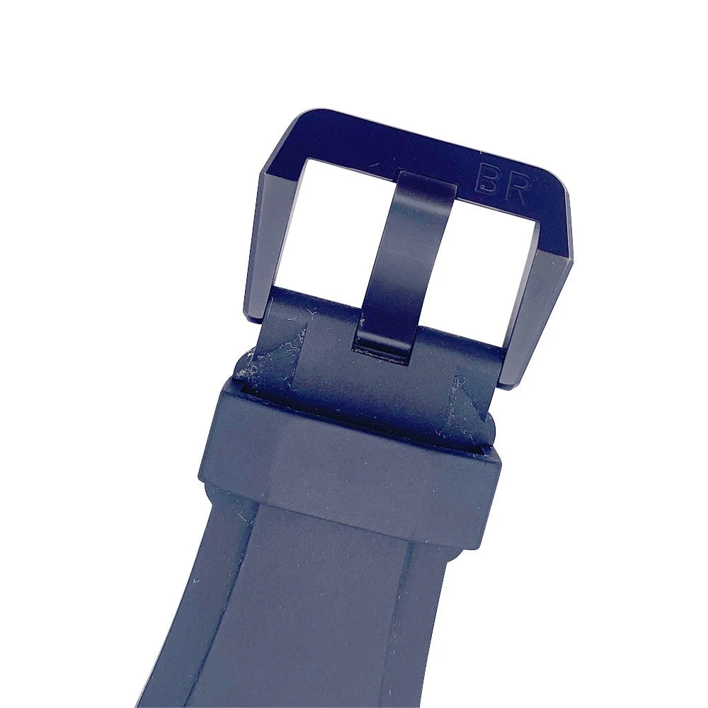 Miller Montre BELL & ROSS "BR 03 Phantom" En Céramique Noire Et Caoutchouc 6 Miller Montre BELL & ROSS "BR 03 Phantom" En Céramique Noire Et Caoutchouc – Image 6