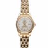 Montre BREITLING "Lady Galactic" En Or Rose, Nacre, Quartz Et Diamant