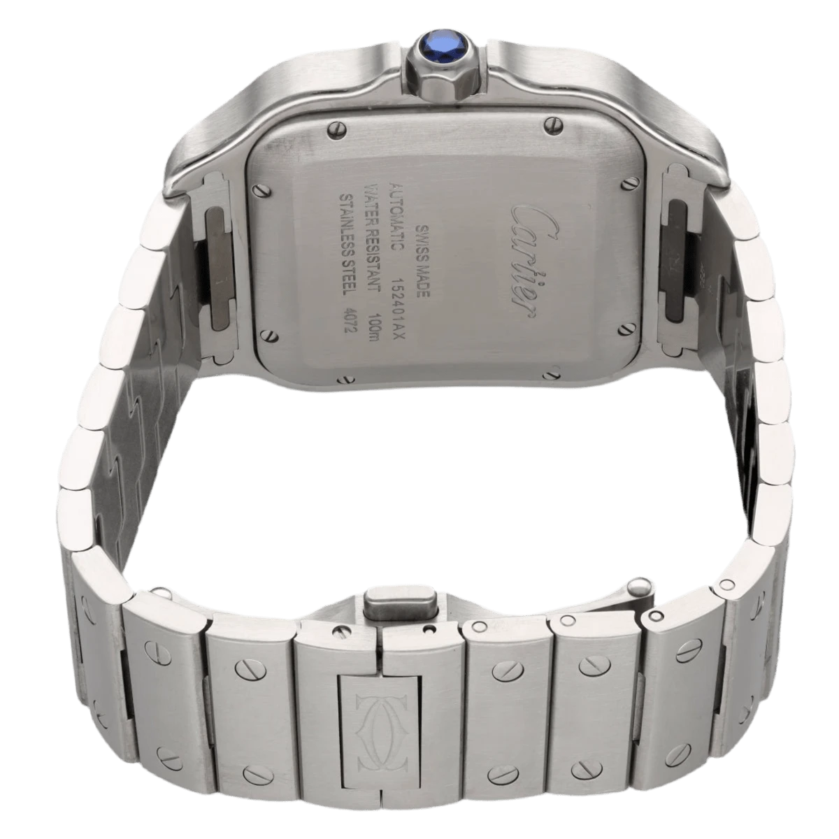 Montre CARTIER "Santos" En Acier 5 Montre CARTIER "Santos" En Acier – Image 5