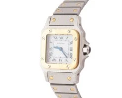 Montre CARTIER Santos En Or Et Acier
