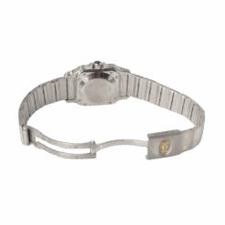 Montre CARTIER "Santos" En Or Jaune, Acier Et Saphir -Castafiore Boutique montre cartier santos en or jaune acier et saphir 733086