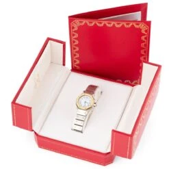 Montre CARTIER "Santos Octagonale" En Or Jaune Et Acier -Castafiore Boutique montre cartier santos octagonale en or jaune et acier 989433