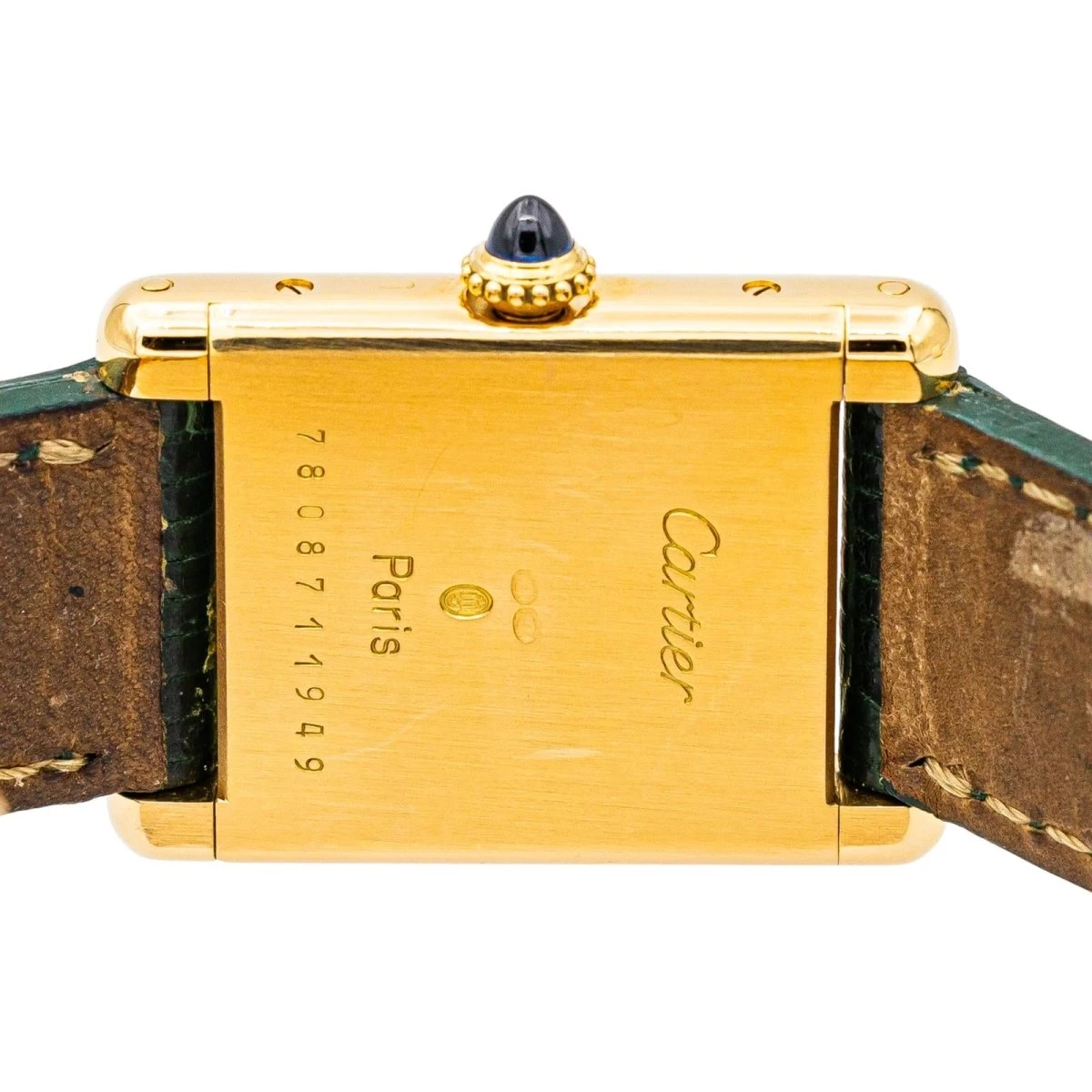 Montre CARTIER, "Tank" En Or Jaune 8 Montre CARTIER, "Tank" En Or Jaune – Image 8