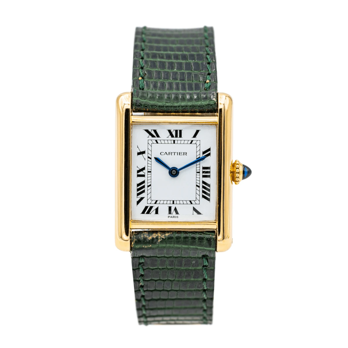 Montre CARTIER, "Tank" En Or Jaune 1 Montre CARTIER, "Tank" En Or Jaune