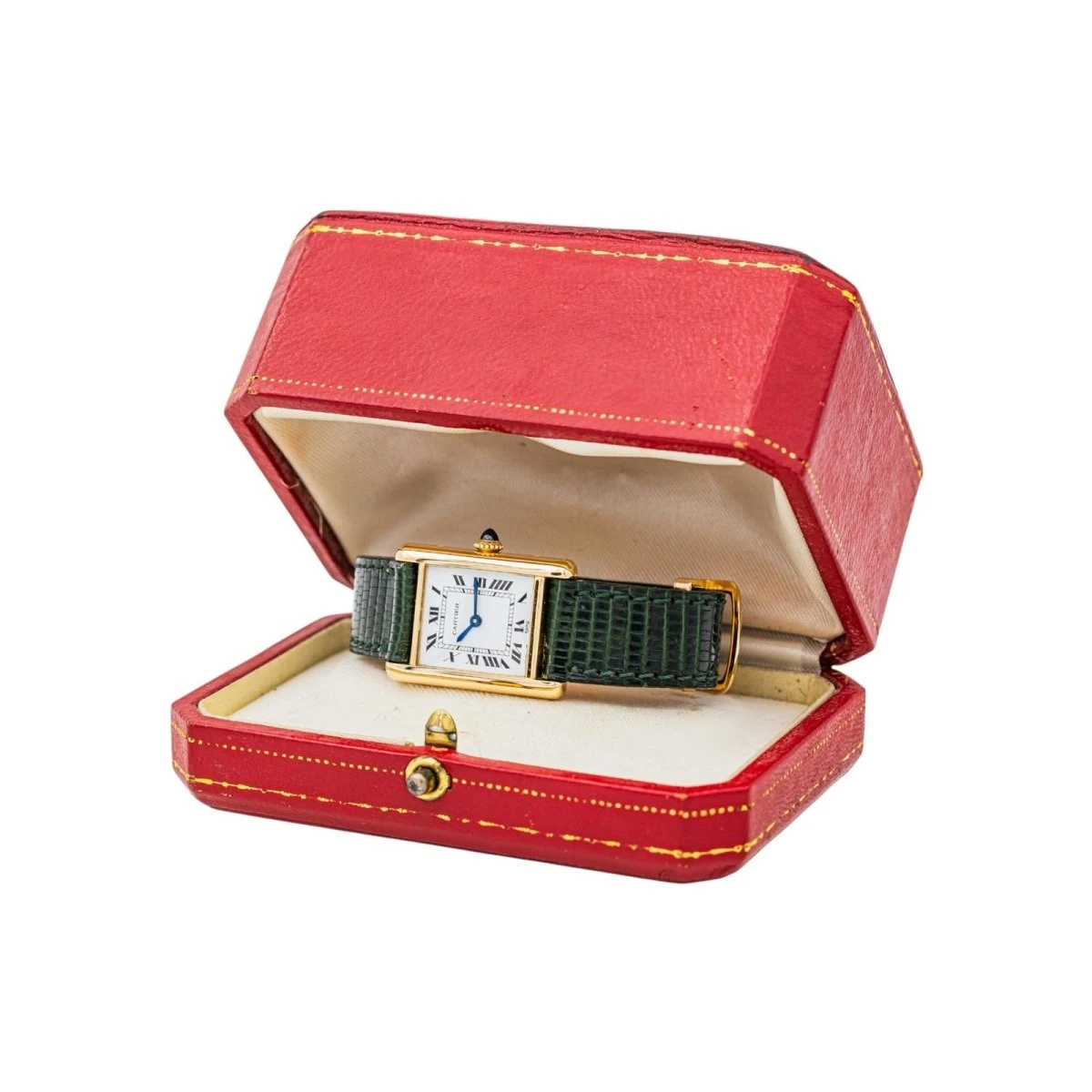 Montre CARTIER, "Tank" En Or Jaune 3 Montre CARTIER, "Tank" En Or Jaune – Image 3