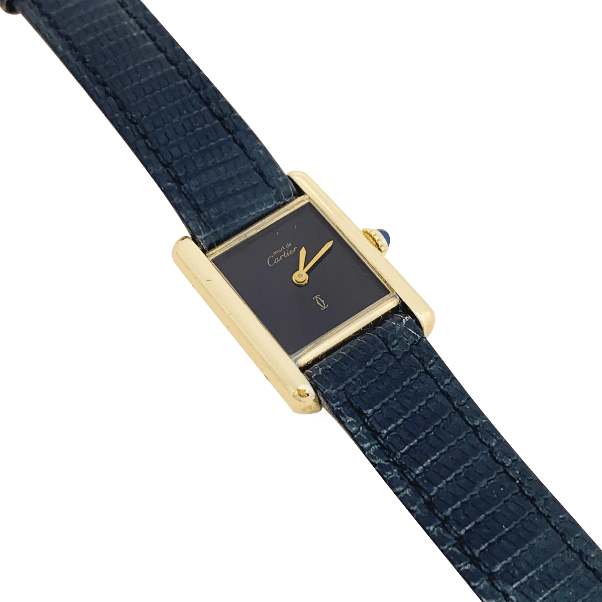 Miller Montre CARTIER "Tank Must" En Argent Plaqué Or 3 Miller Montre CARTIER "Tank Must" En Argent Plaqué Or – Image 3