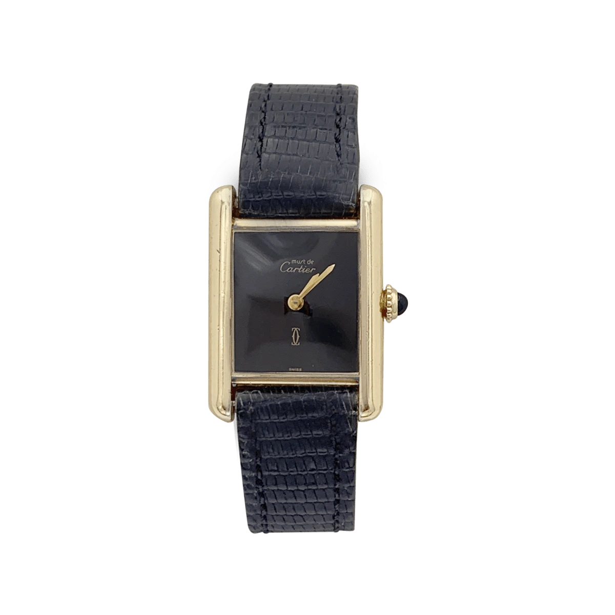 Miller Montre CARTIER "Tank Must" En Argent Plaqué Or 1 Miller Montre CARTIER "Tank Must" En Argent Plaqué Or