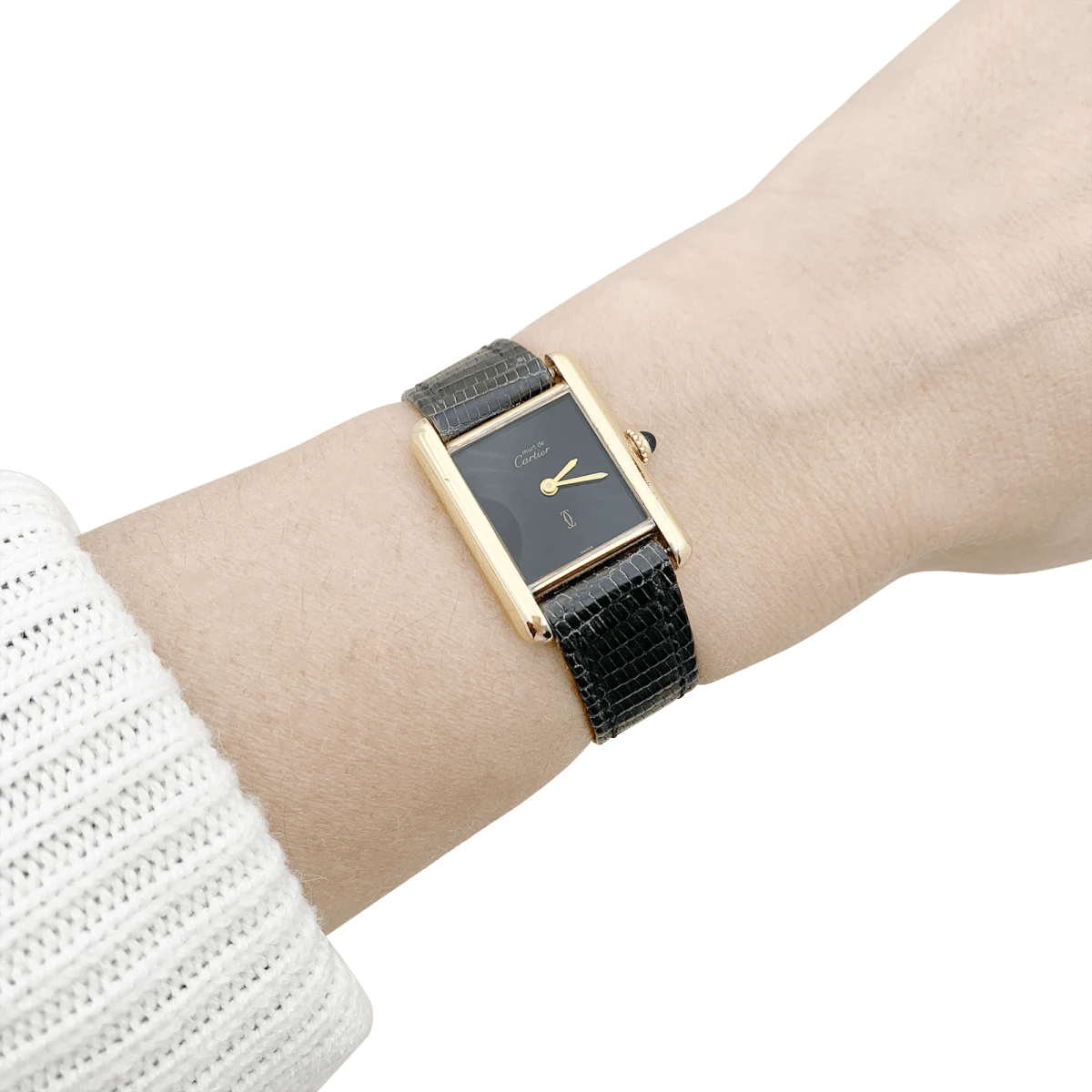 Miller Montre CARTIER "Tank Must" En Argent Plaqué Or 2 Miller Montre CARTIER "Tank Must" En Argent Plaqué Or – Image 2
