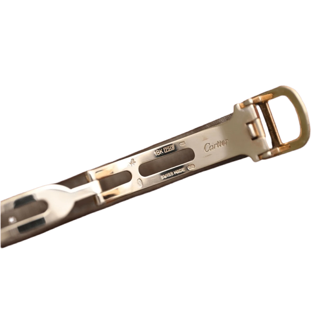 Montre CARTIER "Tortue" En Or Jaune Et Diamants 5 Montre CARTIER "Tortue" En Or Jaune Et Diamants – Image 5