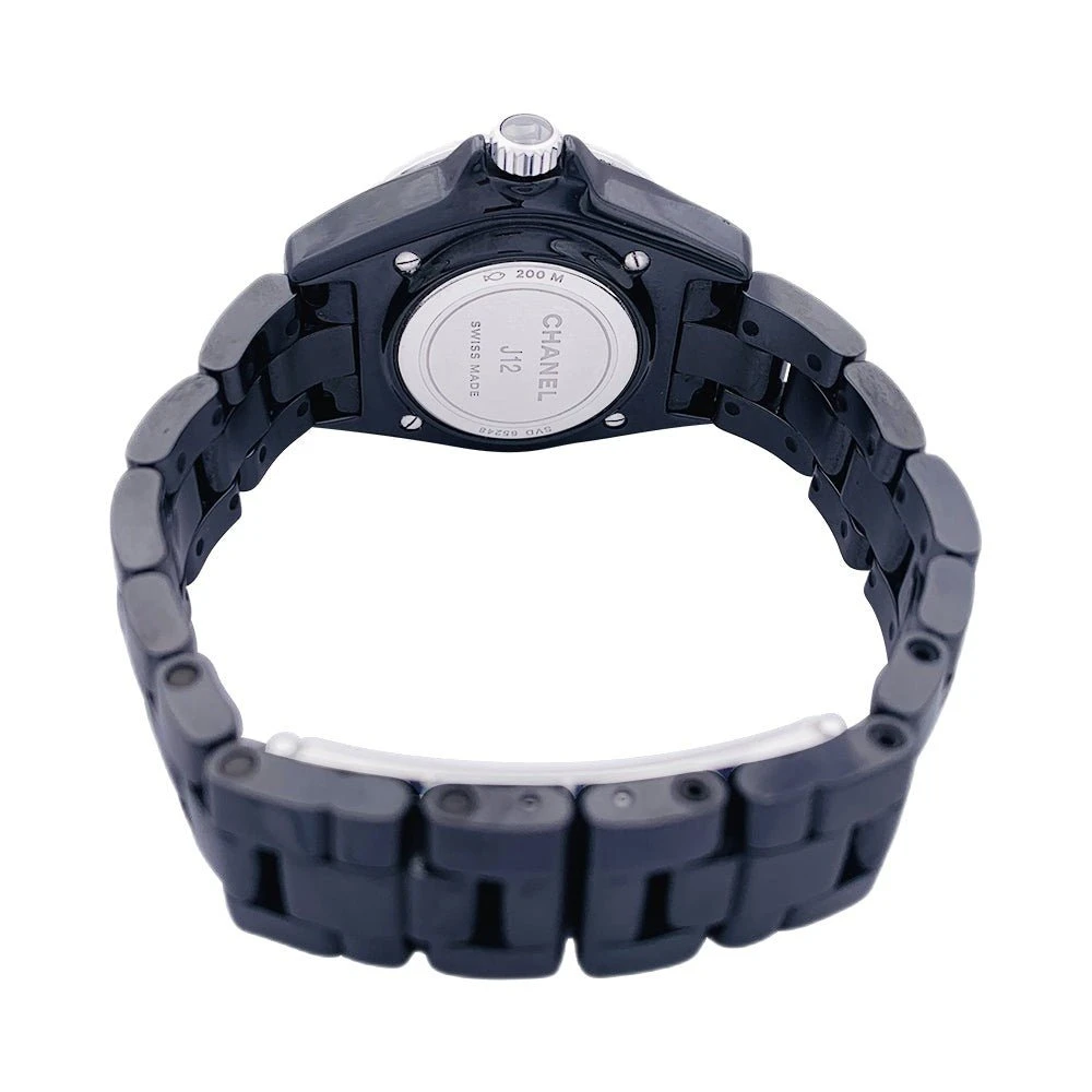Miller Montre CHANEL "J12", Céramique Noire Et Acier 5 Miller Montre CHANEL "J12", Céramique Noire Et Acier – Image 5