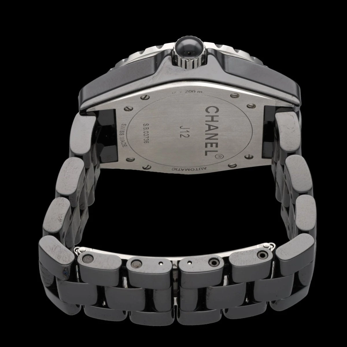 Montre Automatique CHANEL "J12" En Céramique 4 Montre Automatique CHANEL "J12" En Céramique – Image 4