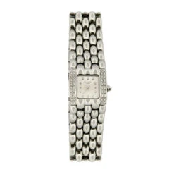Montre CHAUMET "Khesis" En Acier Et Diamants