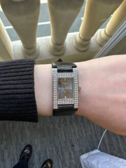 Montre CHAUMET, "Style" En Or Blanc Et Diamant -Castafiore Boutique montre chaumet style en or blanc et diamant 457477