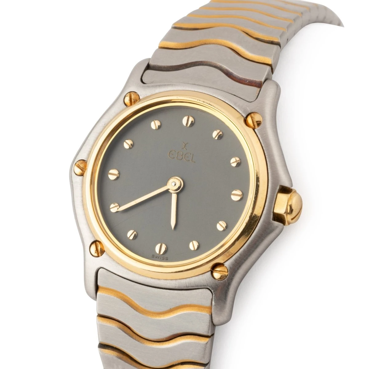 Montre EBEL En Or Jaune, Quartz Et Acier 2 Montre EBEL En Or Jaune, Quartz Et Acier – Image 2