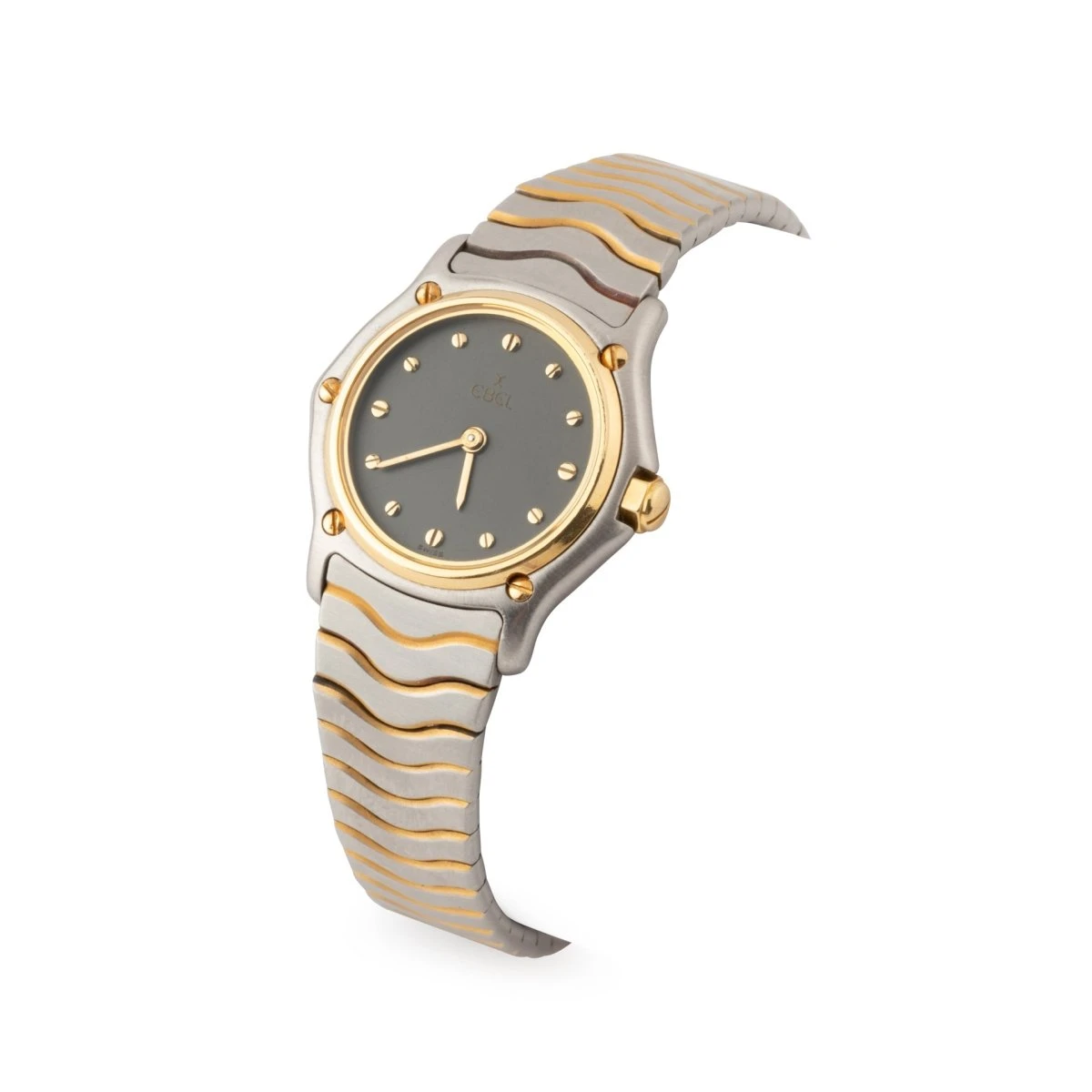 Montre EBEL En Or Jaune, Quartz Et Acier 1 Montre EBEL En Or Jaune, Quartz Et Acier