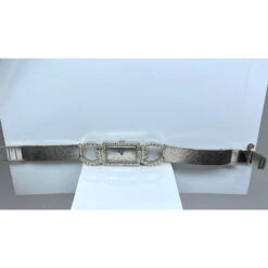 Montre Mécanique En Or Et Diamants -Castafiore Boutique montre en or blanc 18 carats sertie de diamants 144317