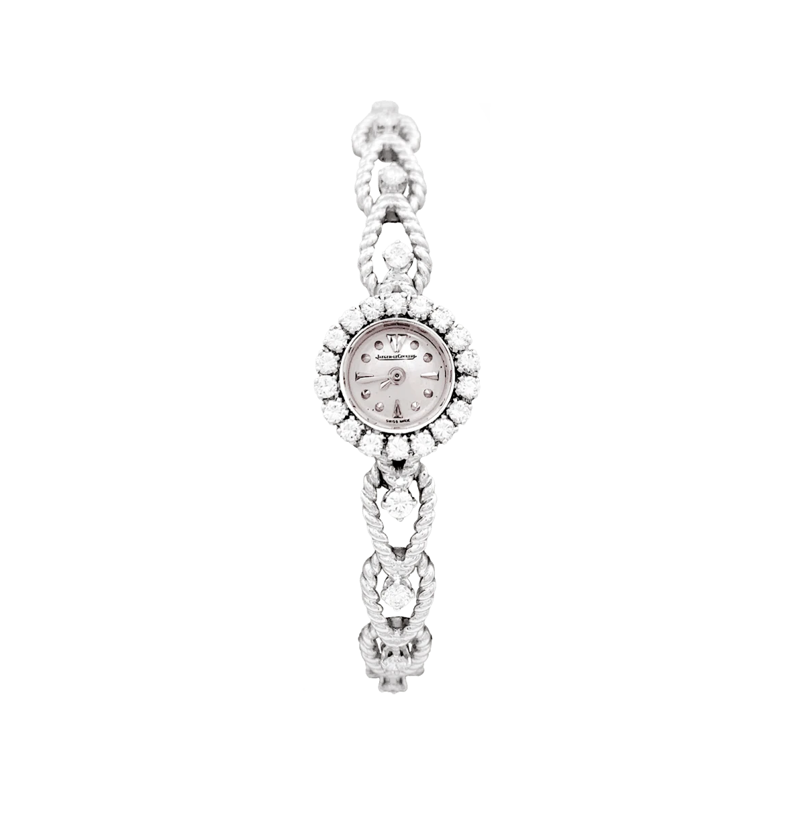 Miller Montre Femme JAEGER-LECOULTRE En Or Blanc Et Diamants 1 Miller Montre Femme JAEGER-LECOULTRE En Or Blanc Et Diamants