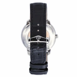 Montre GIRARD-PERREGAUX "Infinity" En Acier, Saphir Et Cuir -Castafiore Boutique montre girard perregaux infinity en acier saphir et cuir 228446