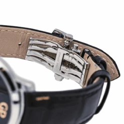 Montre GIRARD-PERREGAUX "Infinity" En Acier, Saphir Et Cuir -Castafiore Boutique montre girard perregaux infinity en acier saphir et cuir 274856