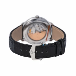 Montre GIRARD-PERREGAUX "Infinity" En Acier, Saphir Et Cuir -Castafiore Boutique montre girard perregaux infinity en acier saphir et cuir 913774