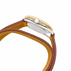 Miller Montre HERMÈS "Arceau" En Acier, Plaqué Or Et Cuir -Castafiore Boutique montre hermes arceau plaque or acier cuir 504570