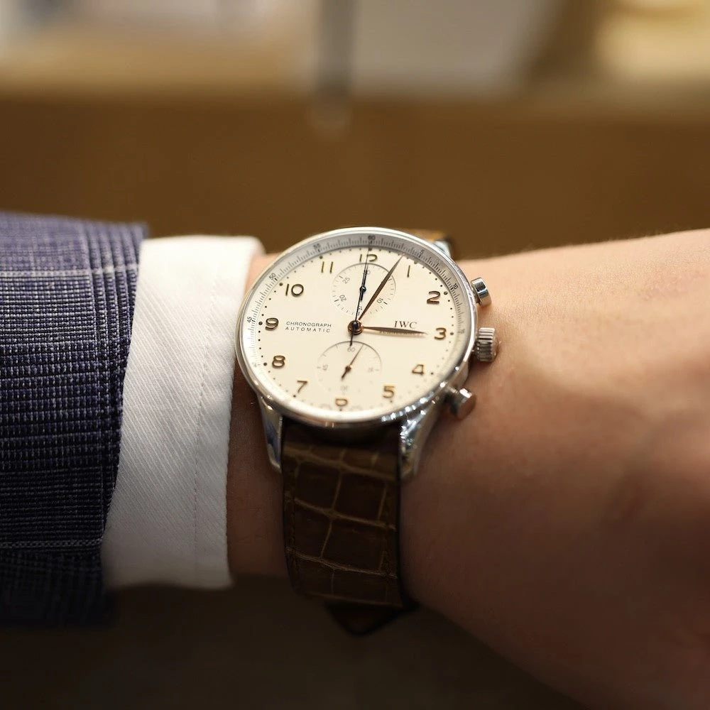 Montre Automatique IWC En Acier 2 Montre Automatique IWC En Acier – Image 2