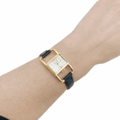 Miller Montre JAEGER-LECOULTRE, "Etrier", En Or Rose Et Cuir -Castafiore Boutique montre jaeger lecoultre etrier en or rose et cuir 867934