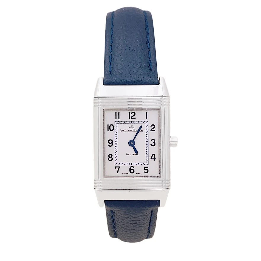 Miller Montre JAEGER LECOULTRE "Reverso Lady Classique" En Acier Et Cuir 1 Miller Montre JAEGER LECOULTRE "Reverso Lady Classique" En Acier Et Cuir
