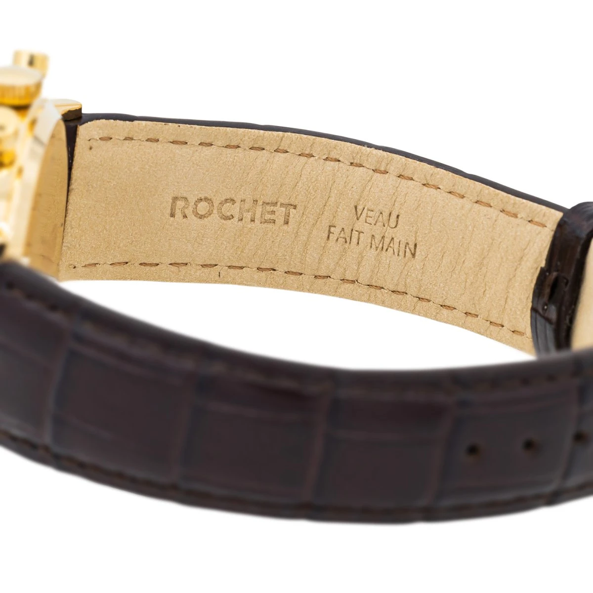 Montre LIP "Genève" En Or Jaune Et Cuir 4 Montre LIP "Genève" En Or Jaune Et Cuir – Image 4