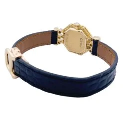 Miller Montre Mécanique CARTIER "Andine" En Or Jaune, Or Rose, Cuir Saphirs Et Diamants -Castafiore Boutique montre mecanique cartier andine en or jaune or rose cuir saphirs et diamants 939254